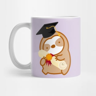 Cute Happy Graduation Sloth Mug